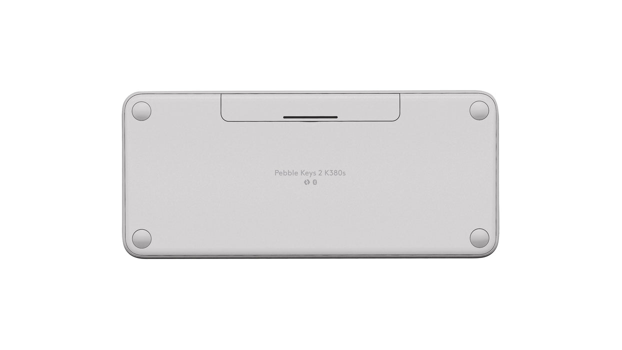 EAN 5099206110823 - Logitech Pebble Keys 2 K380s teclado Universal Bluetooth AZERTY Francés Blanco imagen 2