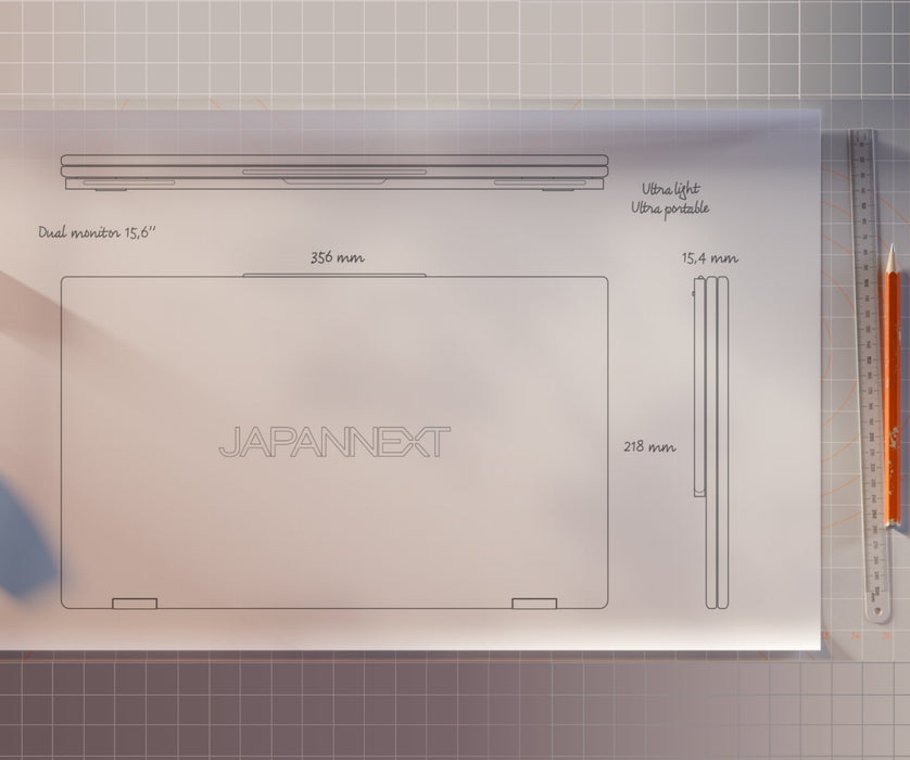 EAN 4589511169742 - JAPANNEXT JN-DMD-IPS156F pantalla para PC 39,6 cm (15.6") 1920 x 1080 Pixeles Full HD LCD Negro imagen 8