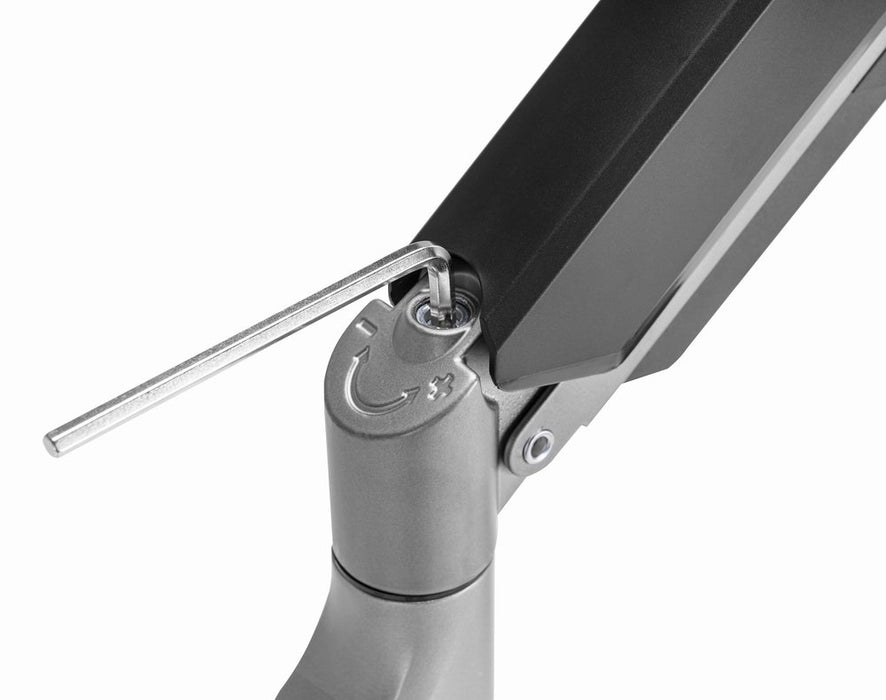 EAN 8716309127660 - Gembird Laikiklis Adjustable wall 2-display mounting arm 17-32inch iki 8kg imagen 10