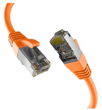 EAN 4049759291266 - EFB Elektronik EC020200278 cable de red Naranja 0,5 m Cat8.1 S/FTP (S-STP) imagen 1