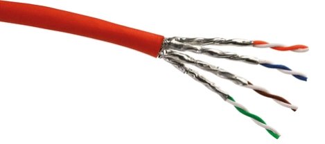 EAN 4004005712773 - Schwaiger Cat7 25 m cable de red Naranja S/FTP (S-STP) imagen 1