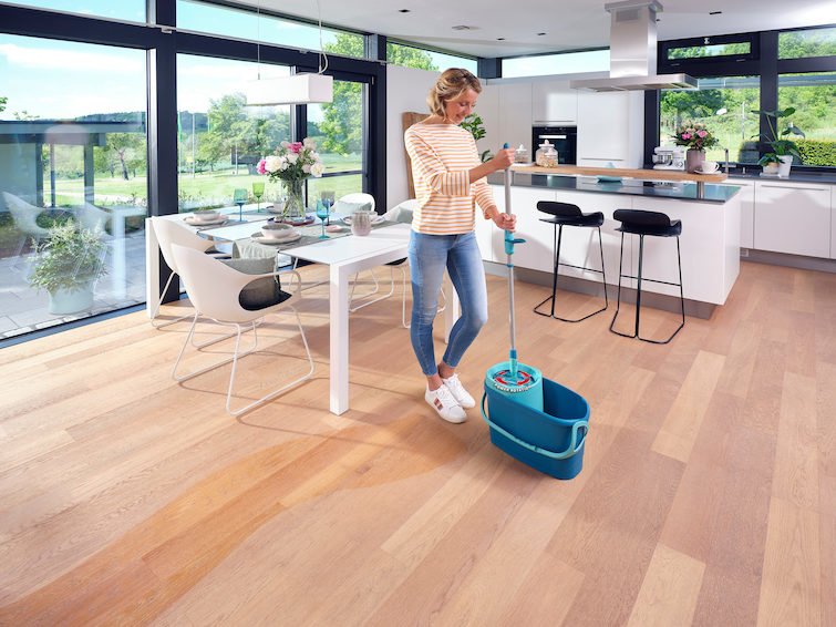 EAN 4006501521200 - Leifheit 52120 fregona Azul, Verde imagen 8