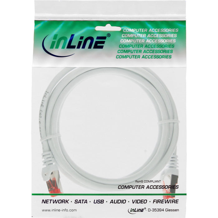 EAN 4043718206827 - InLine 4043718206827 cable de red Blanco 2 m Cat6 S/FTP (S-STP) imagen 3