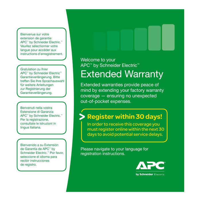 EAN 0731304259299 - APC Service Pack 3 Year Extended Warranty 3 año(s) imagen 2