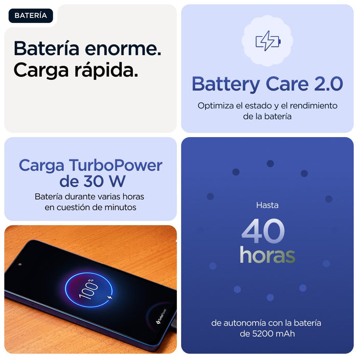 EAN 0840023292170 - Motorola moto g56 5G 17,1 cm (6.72") Ranura híbrida Dual SIM Android 15 USB Tipo C 8 GB 256 GB 5200 mAh A imagen 16