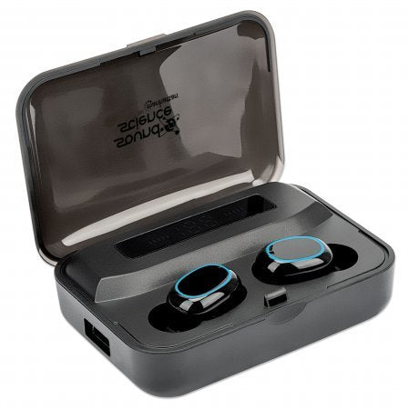 EAN 766623180382 - Manhattan 180382 auricular y casco Auriculares Inalámbrico Dentro de oído Llamadas/Música Bluetooth Negro imagen 2
