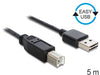 EAN 4043619855537 - DeLOCK 85553 cable USB USB 2.0 5 m USB A USB B Negro imagen 1