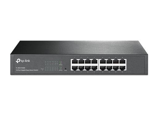 EAN 5715063459911 - TP-Link TL-SG1016DE switch Gestionado L2 Gigabit Ethernet (10/100/1000) Negro imagen 1