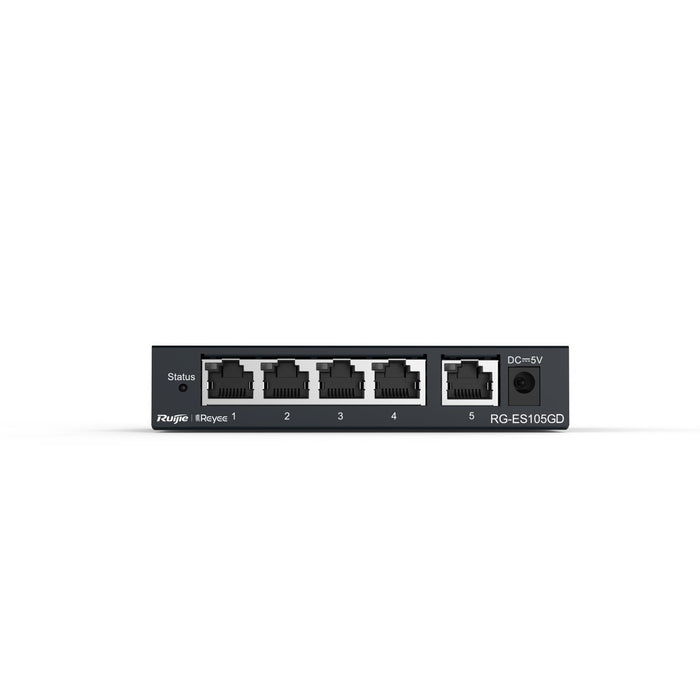 EAN 6971693270435 - Ruijie Networks RG-ES105GD switch No administrado Gigabit Ethernet (10/100/1000) Negro imagen 1