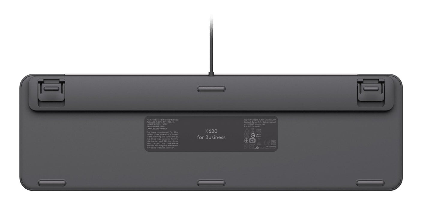 EAN 5099206129504 - Logitech Signature Slim Wired K620 for Business teclado Universal USB QWERTY Internacional de EE.UU. Graf imagen 5