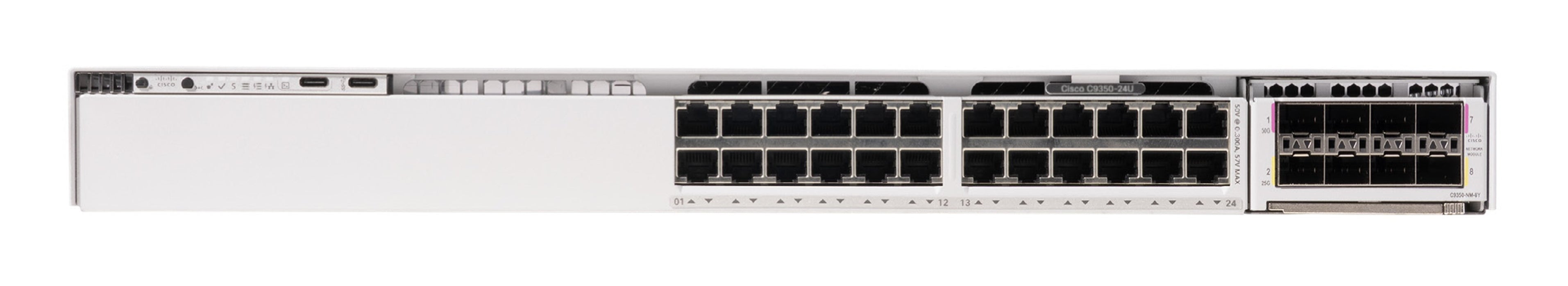 EAN 889728636407 - Cisco C9350-24U switch Gestionado L3 Energía sobre Ethernet (PoE) 1U Gris imagen 1