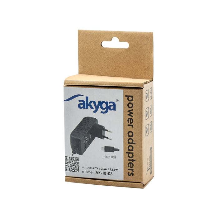 EAN 5901720133359 - Akyga AK-TB-06 adaptador e inversor de corriente Interior 0,3 W Negro imagen 5