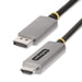 EAN 0065030897358 - StarTech.com 133DISPLAYPORTHDMI21 adaptador de cable de vídeo Negro, Plata imagen 1