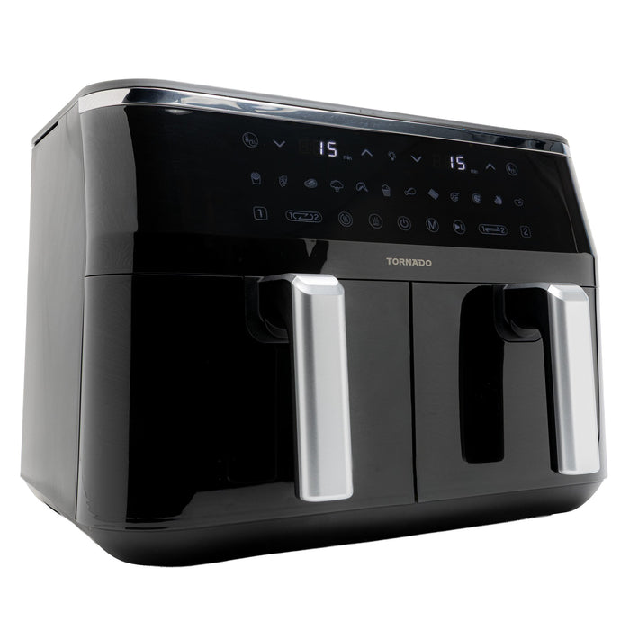 EAN 6221127476057 - TORNADO TAFT-1000-GS freidora Doble 9 L Independiente 3100 W Freidora de aire caliente Negro imagen 2