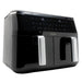 EAN 6221127476057 - TORNADO TAFT-1000-GS freidora Doble 9 L Independiente 3100 W Freidora de aire caliente Negro imagen 2
