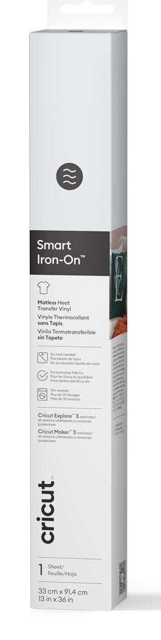 EAN 0093573557545 - Cricut Smart Iron-On Rollo de vinilo de termotransferencia Vinilo de termotransferencia liso imagen 1