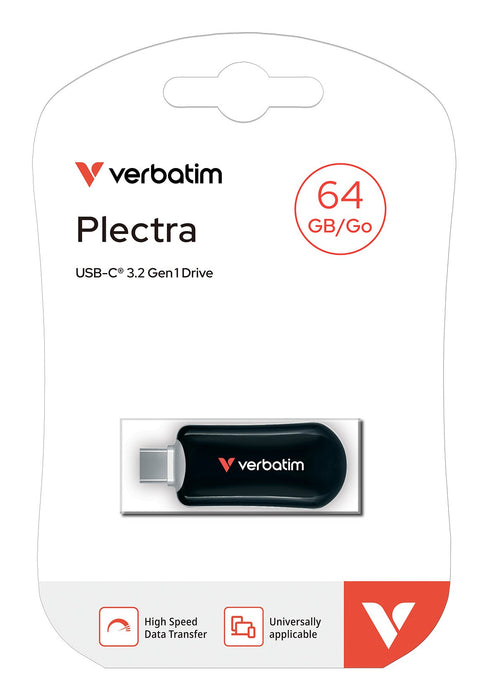 EAN 0023942302247 - Verbatim 30224 unidad flash USB 64 GB USB Tipo C 3.2 Gen 1 (3.1 Gen 1) Negro imagen 4
