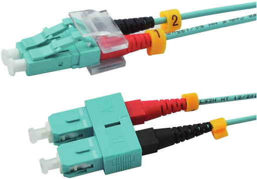 EAN 4046725400363 - Red 2716-10-0025 Cable de fibra óptica e InfiniBand 10 m LC SC Color aguamarina imagen 1