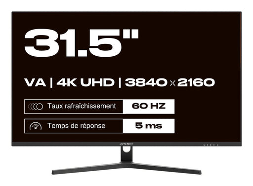 EAN 4589511173121 - JAPANNEXT JN-V315UHDR pantalla para PC 80 cm (31.5") 3840 x 2160 Pixeles 4K Ultra HD LCD Negro imagen 2