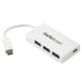 EAN 65030871136 - StarTech.com HB30C3A1CFBW hub de interfaz USB 3.2 Gen 1 (3.1 Gen 1) Type-C 5000 Mbit/s imagen 1