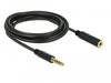 EAN 4043619857982 - DeLOCK 85798 cable de audio 3 m 4.4mm Negro imagen 1
