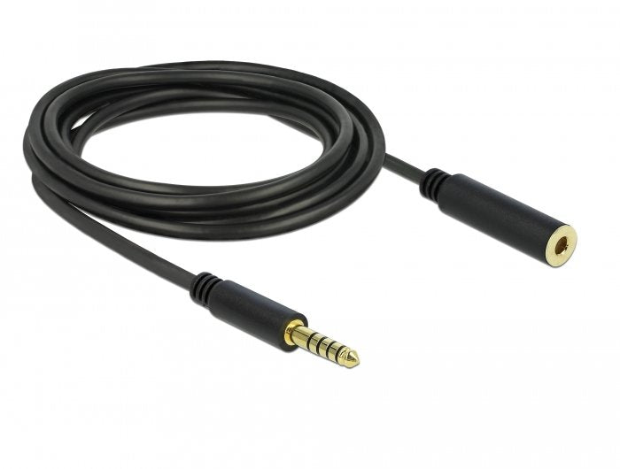 EAN 4043619857982 - DeLOCK 85798 cable de audio 3 m 4.4mm Negro imagen 1