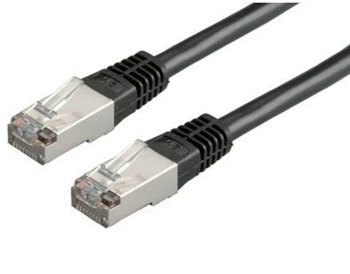 EAN 7611990156108 - ROLINE S/FTP (PiMF) Patch Cord Cat.6, black 7.0m cable de red Negro imagen 1