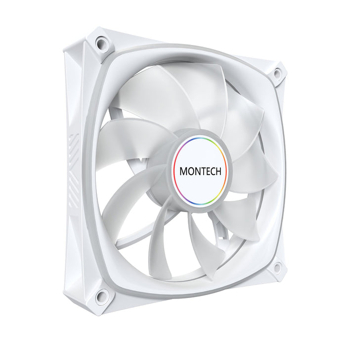 EAN 4710562746792 - Montech RX120 PRO Carcasa del ordenador Ventilador 12 cm Blanco 3 pieza(s) imagen 3
