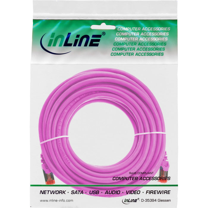 EAN 4043718125999 - InLine 4043718125999 cable de red Rosa 7,5 m Cat6 S/FTP (S-STP) imagen 3