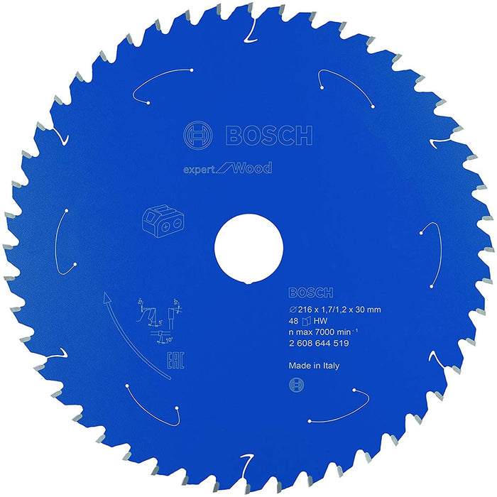 EAN 3165140957496 - Bosch ‎2608644519 hoja de sierra circular 21,6 cm 1 pieza(s) imagen 2