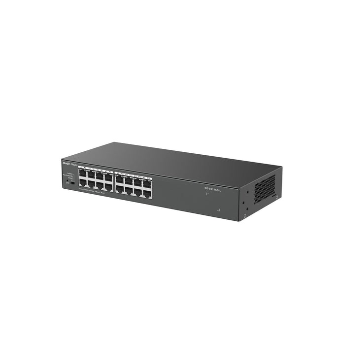 EAN 6971693279216 - Ruijie Networks RG-ES116G-L switch No administrado L2 Gigabit Ethernet (10/100/1000) Negro imagen 3