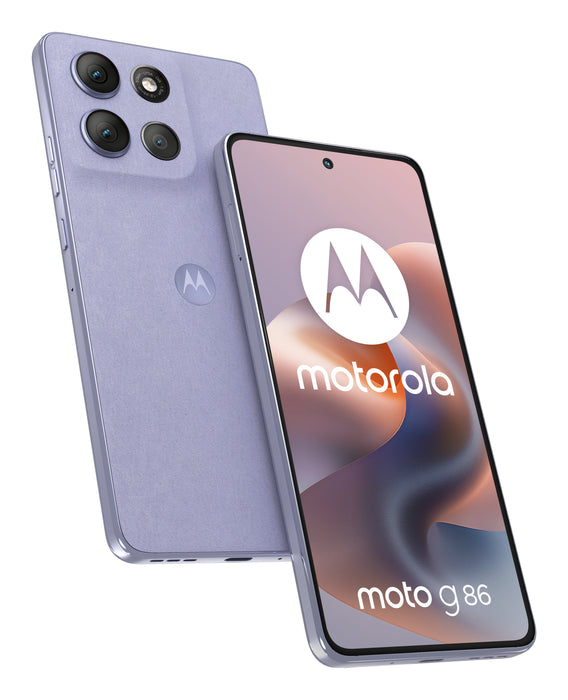 EAN 840023295416 - Motorola moto g86 5G 16,9 cm (6.67") SIM doble Android 15 USB Tipo C 8 GB 256 GB 5200 mAh Lila imagen 1