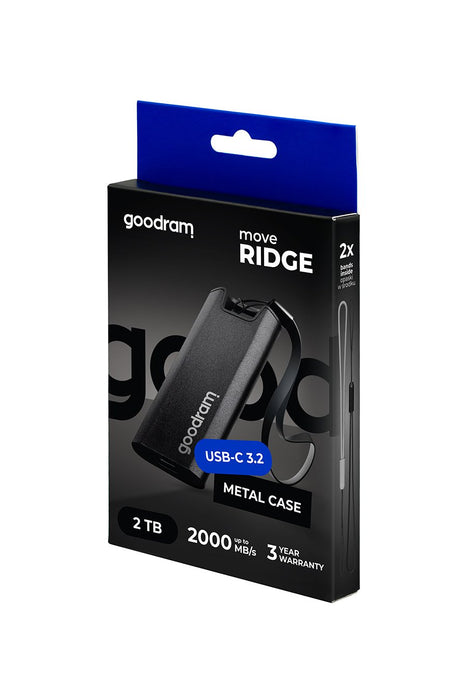 EAN 5908267913062 - Goodram SSDR-GMRE-02T-K0 unidad externa de estado sólido 2 TB 3.2 Gen 2 (3.1 Gen 2) Negro imagen 10