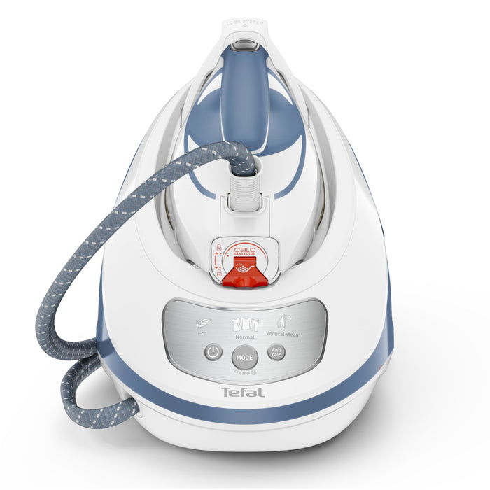 EAN 3121040077603 - Tefal Express Protect SV9202 2800 W 1,8 L Durilium AirGlide Autoclean soleplate Blanco, Azul imagen 3