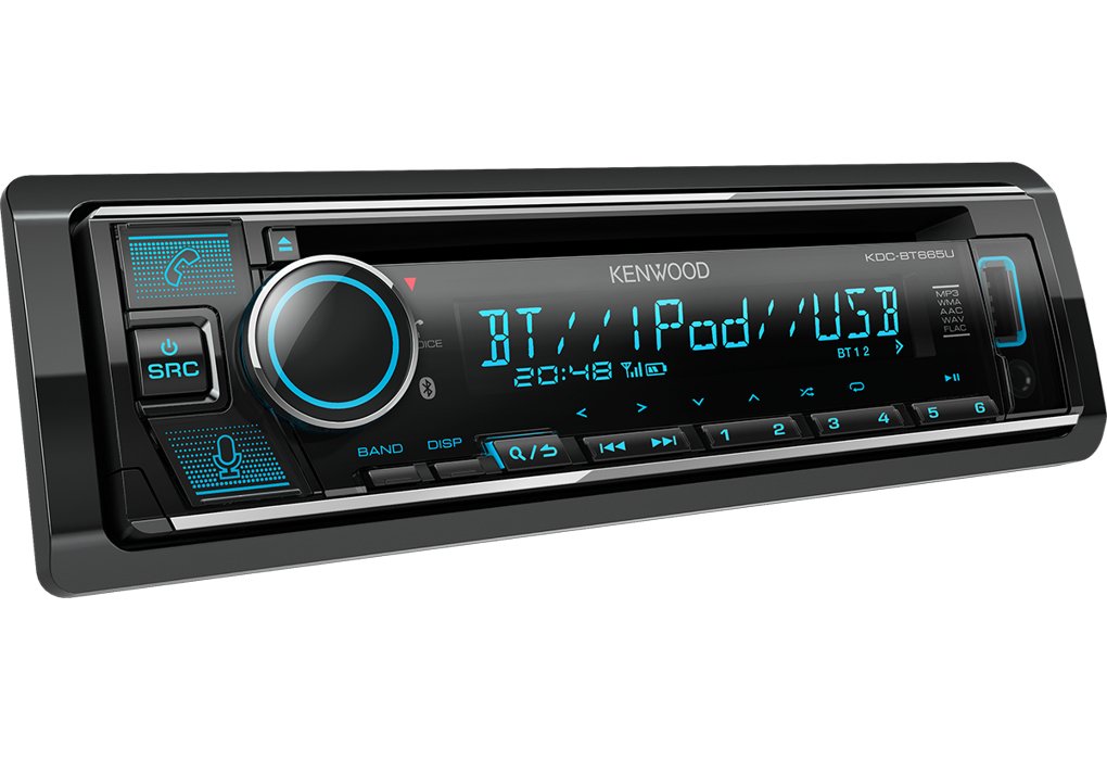 EAN 0019048233622 - Kenwood KDC-BT665U receptor multimedia para coche Negro 200 W Bluetooth imagen 2