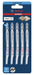 EAN 4059952537689 - Bosch EXPERT ‘HARDWOOD 2-SIDE CLEAN’ T308 BF Hoja de sierra de vaivén Bimetálico 5 pieza(s) imagen 2