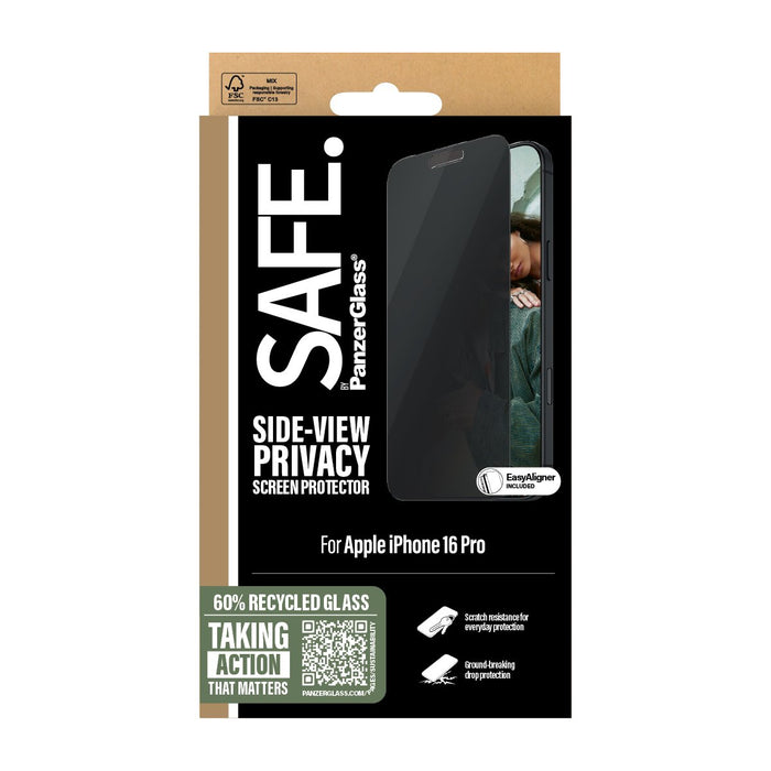 EAN 5715685002700 - PanzerGlass SAFE. by ® Privacy Screen Protector iPhone 16 Pro | Ultra-Wide Fit Protector de pantalla Appl imagen 3