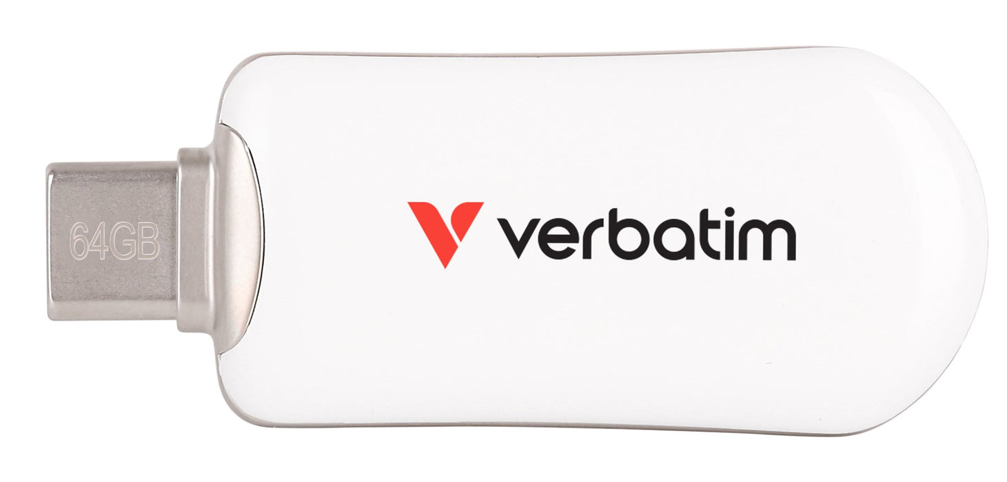 EAN 0023942302285 - Verbatim 30228 unidad flash USB 64 GB USB Tipo C 3.2 Gen 1 (3.1 Gen 1) Blanco imagen 1