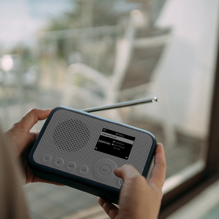 EAN 4711317996134 - Sangean WFR-39 Portátil Azul, Blanco imagen 6