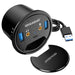EAN 4260746550443 - GRAUGEAR G-THUB-AU-60 hub de interfaz USB 3.2 Gen 1 (3.1 Gen 1) Type-A Negro imagen 1