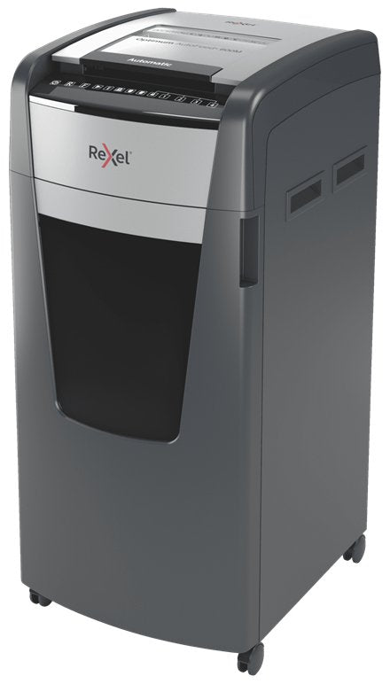 EAN 5028252613965 - Rexel AutoFeed+ 600M triturador de papel Microcorte 55 dB 23 cm Negro, Gris imagen 2