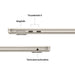 EAN 195950689914 - Apple MacBook Air Apple M Portátil 34,5 cm (13.6") Wi-Fi 7 (802.11be) macOS Tahoe Beige imagen 6