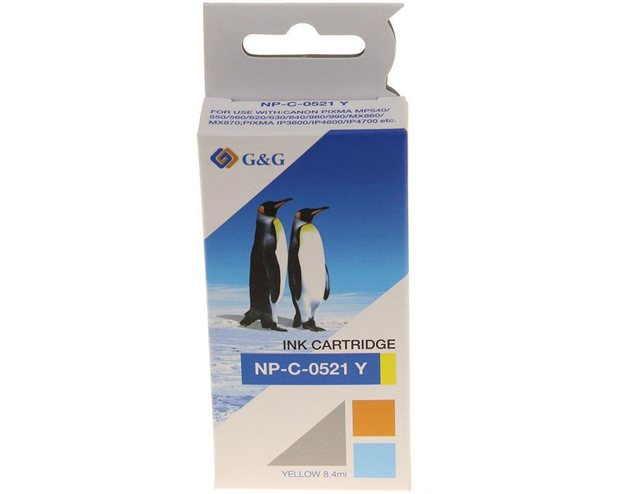 EAN 6941784782093 - G&G 14555 cartucho de tinta 1 pieza(s) Compatible Amarillo imagen 5