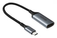 EAN 4002888434263 - Lindy 43426 adaptador de cable de vídeo 0,15 m USB Tipo C DisplayPort Gris, Negro imagen 3