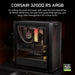 EAN 0840440419686 - Corsair 3200D RS ARGB Mid-Tower PC Case - Smoke Midi Tower Negro imagen 4