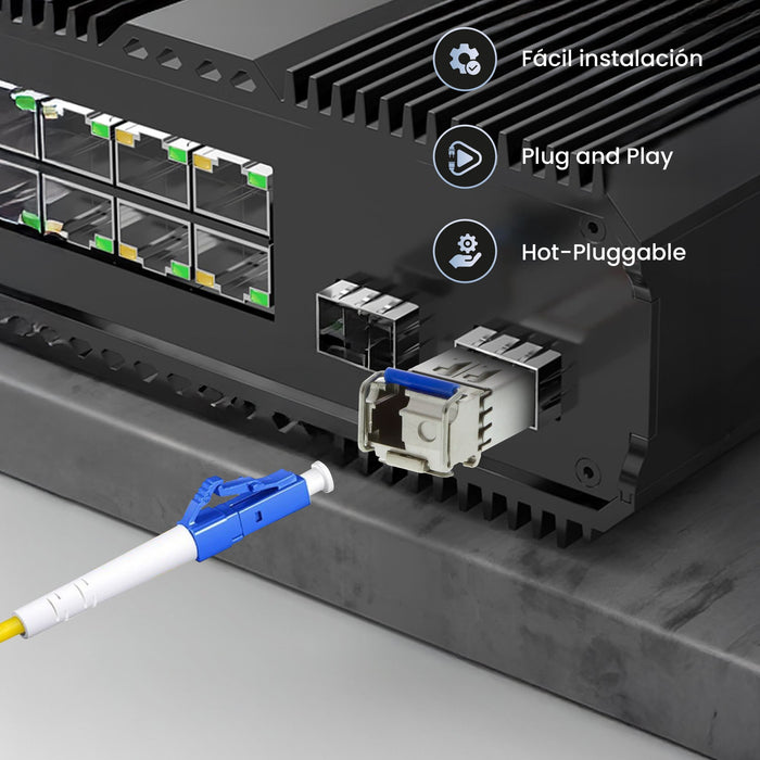 EAN 5902560366198 - Extralink EX.6198 red modulo transceptor Fibra óptica 1250 Mbit/s imagen 5