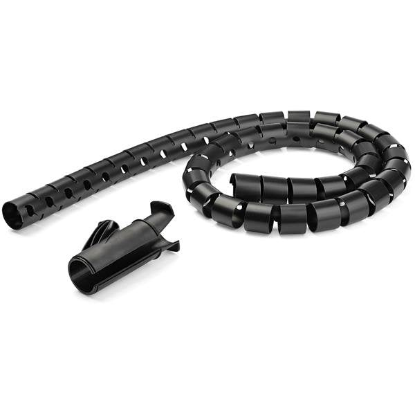 EAN 65030887113 - StarTech.com CMSCOILED3 organizador de cables Pasacables Negro 1 pieza(s) imagen 1