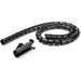 EAN 65030887113 - StarTech.com CMSCOILED3 organizador de cables Pasacables Negro 1 pieza(s) imagen 1