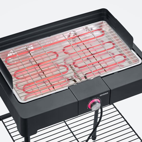 EAN 4008146040092 - Severin PG8566 Parrilla Eléctrico Negro 2200 W imagen 4