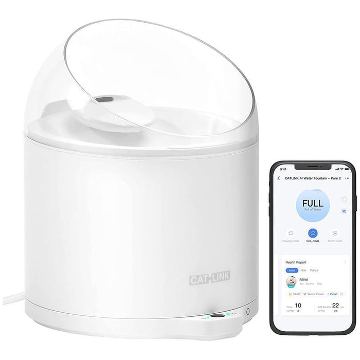 Bebedero Automático Para Mascota Catlink Pure 2 Blanco